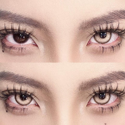 Woolilens 非洲朋友 半年抛 两片 14.5mm 参考着色 13.5mm 基弧 8.6 含水 38% 新锐国货 商品图1