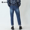波顿春夏浅色薄款直筒男士弹力水洗牛仔裤休闲高端长裤子ME711120 商品缩略图2