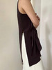 Semplicita | K05 三醋酸U领无袖开衩上衣 [ 酱紫 ] 商品缩略图2