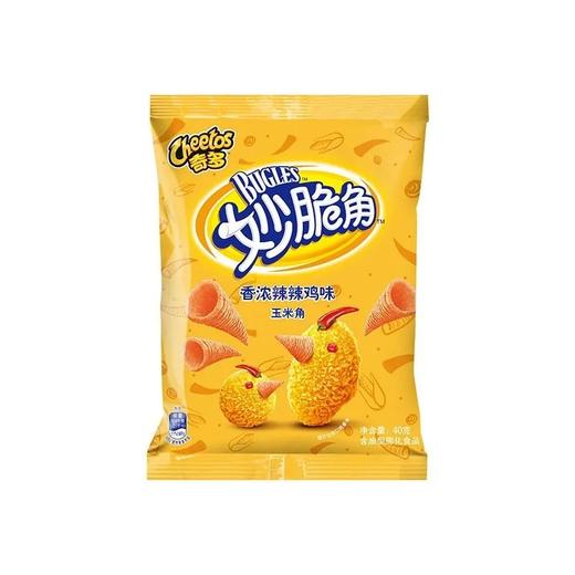 奇多 妙脆角香浓辣辣鸡味 玉米角 40g 商品图0
