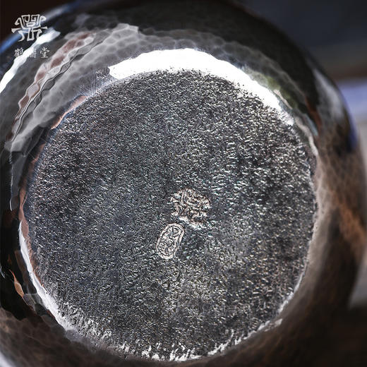 鹤鼎堂闻天系列言归急须槌目纹（银色）（缺货） 商品图4