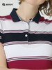 波顿夏季翻领Polo衫女条纹短袖潮流修身纯棉中年T恤LT198219 商品缩略图3