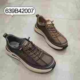 新品牛皮男士洞眼休闲户外凉鞋639B42007（W）