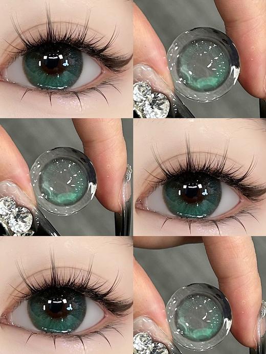 jelly doll月抛美瞳 绿光森林 14.5mm 商品图0