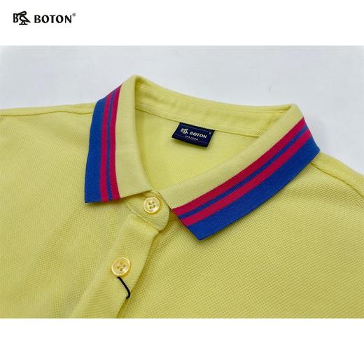 【第2件半价！尾货清仓不退换】波顿短袖修身休闲女运动翻领女士T恤LT207215 商品图5