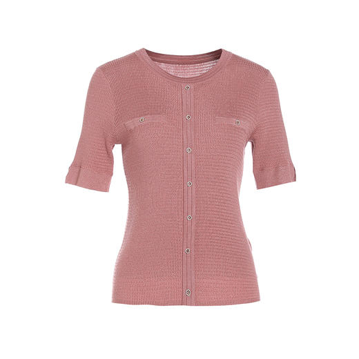 乔万尼夏新品短袖针织衫气质感EM2M867 商品图4