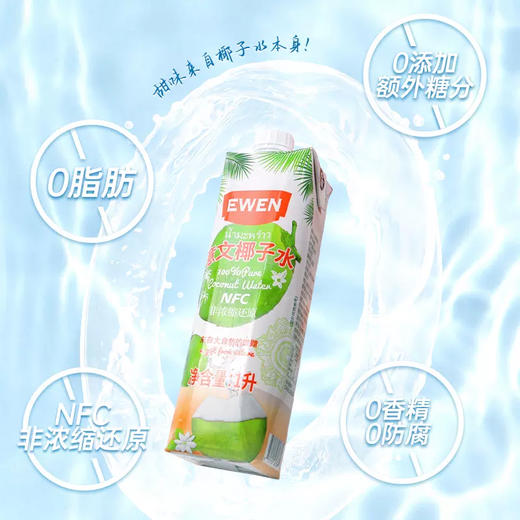 泰国进口意文椰子水1L 商品图2