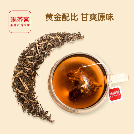陈皮普洱 新式茶原叶袋泡茶 办公用茶白领夏日茶饮，热泡冷萃都好喝25克（2.5克*10泡） 商品图1