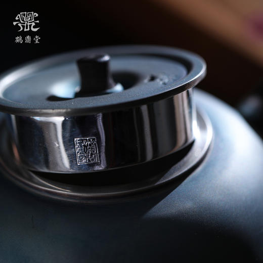 鹤鼎堂闻天系列肃雍急须镜面(灰青)（缺货） 商品图4