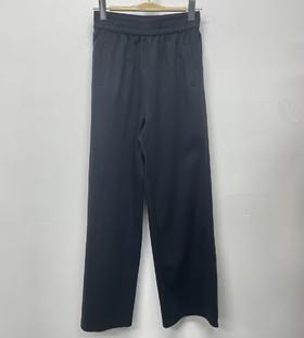 仓发25WS基础百搭梭织阔腿裤40213（黑） 春季 405141032105