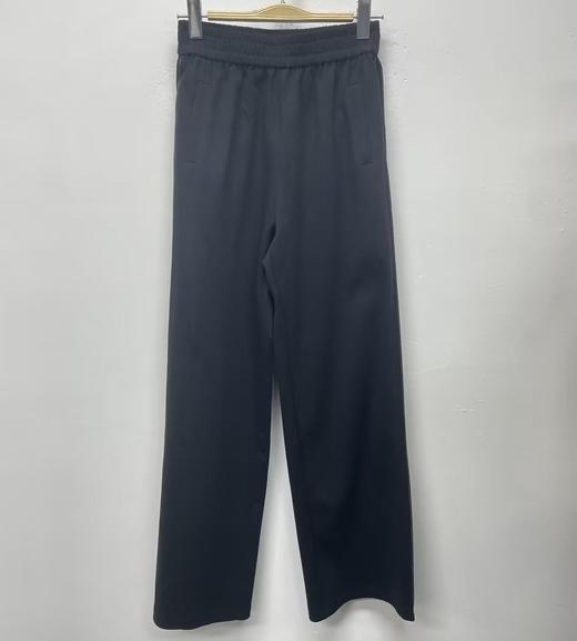 仓发25WS基础百搭梭织阔腿裤40213（黑） 春季 405141032105 商品图0