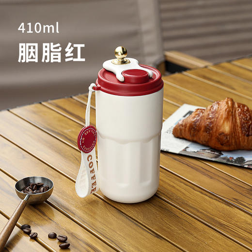 【高颜值轻奢香奈咖啡杯】316不锈钢显温随行水杯 商品图11