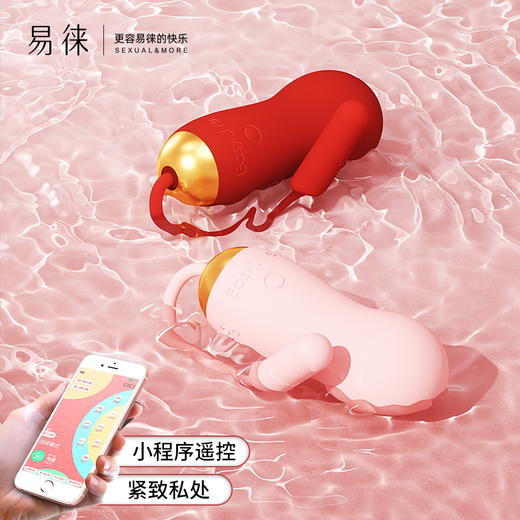 【E家秒杀-Touch pro跳蛋】智能App异地控制无线跳蛋双头强震柔软恒温静音防水女用情趣用品（极速私密发货） 商品图1