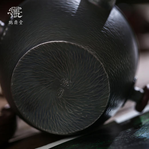 鹤鼎堂闻天系列東池东池急须横纹（灰青）(缺货) 商品图5