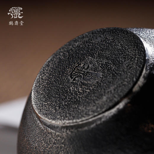 鹤鼎堂闻天系列崇丘急须麻纹（银色）（缺货） 商品图4