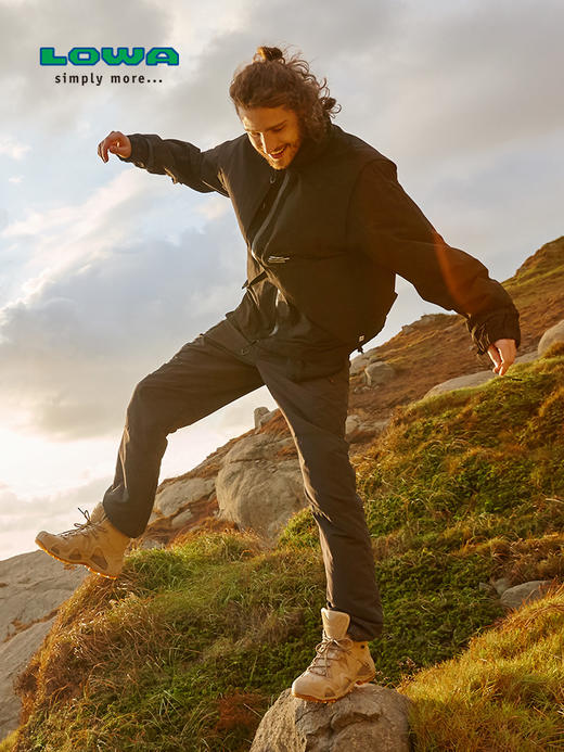 LOWA登山鞋男中帮山型打野靴MK1官方徒步战术靴防水防滑户外鞋女L310537-L320537 商品图2