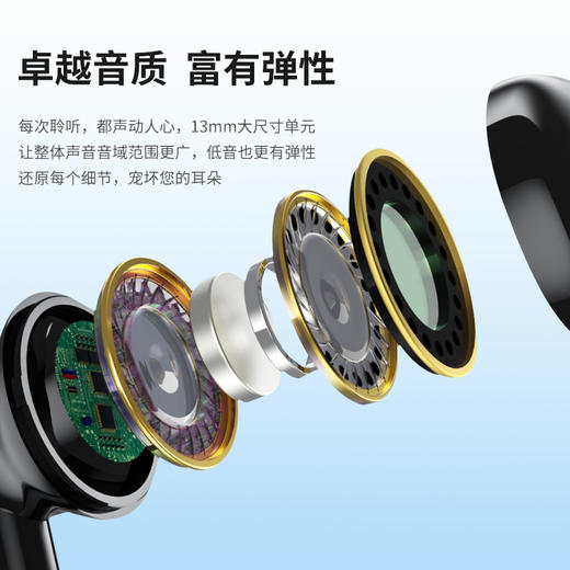 联想lenovo 真无线蓝牙耳机 黑色PD1 耳机耳麦 商品图4