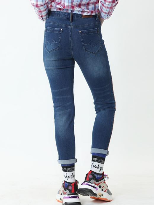 波顿紧身牛仔裤女士年夏季薄款显瘦百搭潮品牌高端长裤子LF605220 商品图1