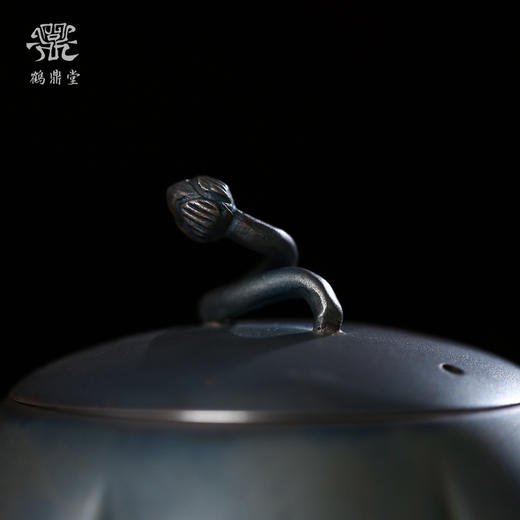 鹤鼎堂闻天系列由庚急须槌目纹(银色) （缺货）由庚急须镜面(灰青)（缺货） 商品图2