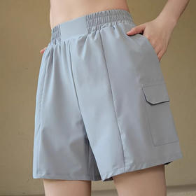 【限时秒】YOGACODE【火树银花系列】2024 运动短裤女春夏新款宽松休闲五分瑜伽裤DSS762