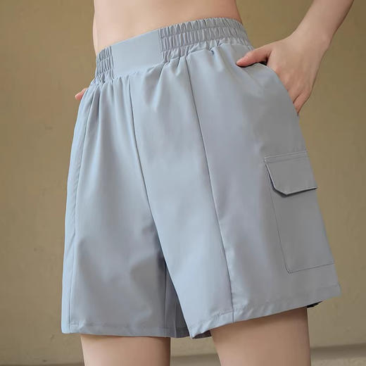 【限时秒】YOGACODE【火树银花系列】2024 运动短裤女春夏新款宽松休闲五分瑜伽裤DSS762 商品图0