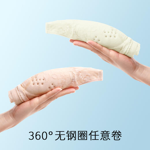茵花摇曳 文胸(VIP) 又薄又聚透气洞洞杯小胸聚拢防下垂收副乳无钢圈内衣女文胸 商品图5