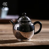 鹤鼎堂闻天系列吉日茶人款急须镜面（银色）（缺货） 商品缩略图0