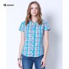 【第2件半价！尾货清仓不退换】波顿_Boton女士纯棉格子衬衫_撞色格纹修身显瘦短袖衬衫LS755217 商品缩略图2