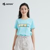 【第2件半价！尾货清仓不退换】波顿印花短袖设计感小众t恤女夏季时尚百搭纯棉上衣LT266221 商品缩略图2