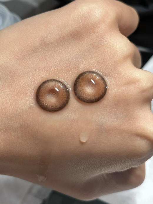 Ruby girl 权力游戏 月抛 两片 14.2mm 参考着色 13.8mm 基弧 8.5 含水 40% 新锐国货 商品图5