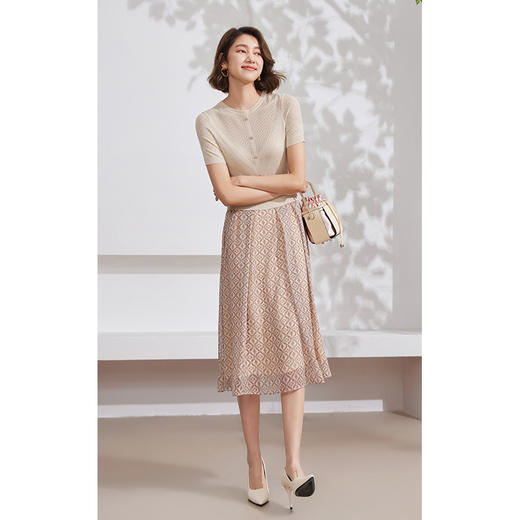 乔万尼假两件拼接连衣裙夏季新款EM2E921 商品图2