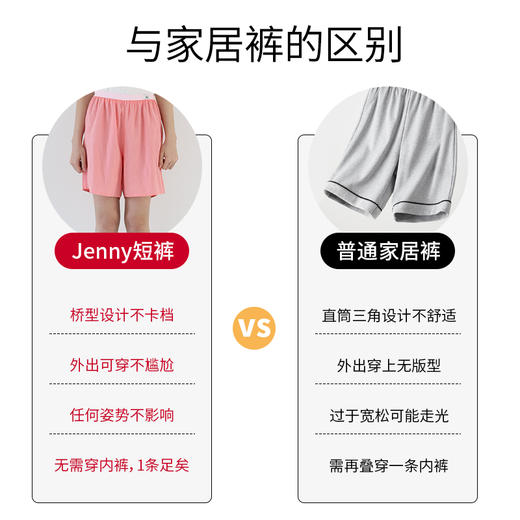 Jenny Ribbon 珍妮 新概念短裤 夏季凉爽 亲肤透气 多色可选 商品图12