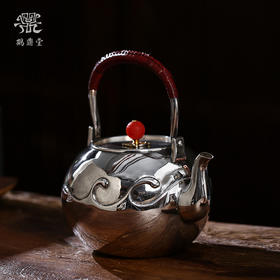 鹤鼎堂闻天系列清猗汤沸镜面（银色）（缺货）