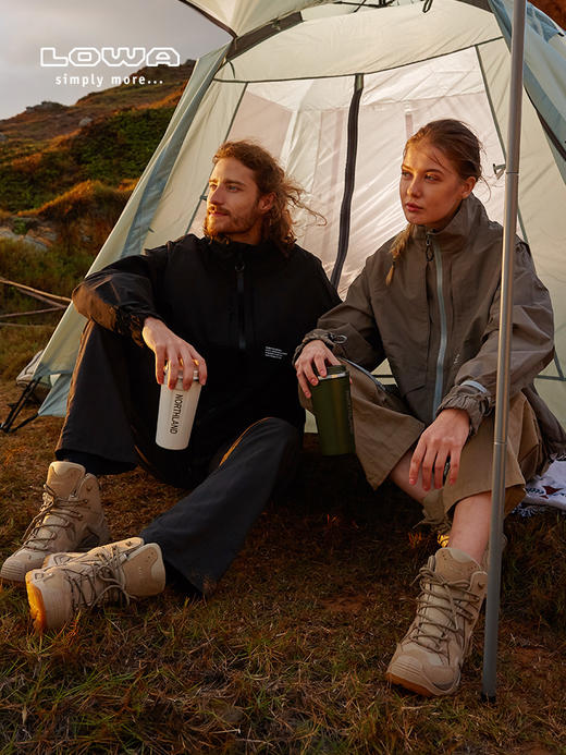 LOWA登山鞋男中帮山型打野靴MK1官方徒步战术靴防水防滑户外鞋女L310537-L320537 商品图3