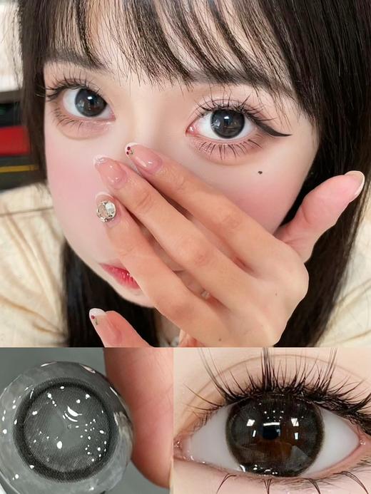 Leenscolor 美瞳日抛 大杨梅黑 直径14.5mm 着色13.7mm 商品图0