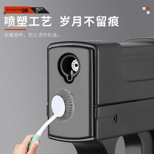 枪型防风打火机一体盒网红创意打火机10支装烟盒不可发射送男 商品图3