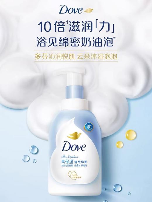 多芬深层营润绵密沐浴泡泡 400ML 商品图0