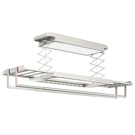 好太太（Hotata）电动晾衣架阳台智能晾衣机隐形嵌入式全自动升降阳台伸缩晾晒衣机 GW-109系列 语音+12个晾衣架 商品图4