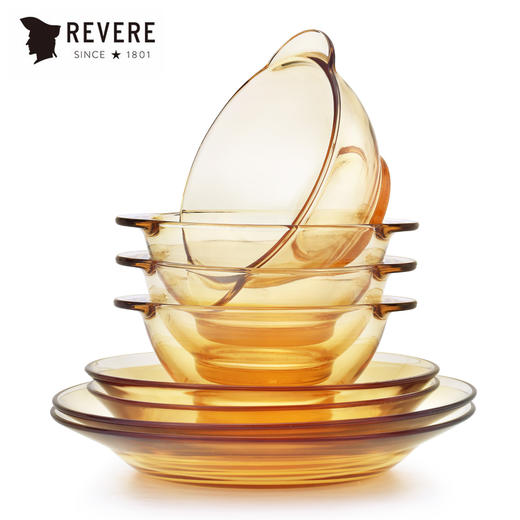 【小家电】康宁Revere耐热玻璃餐具8件套 HF 商品图1