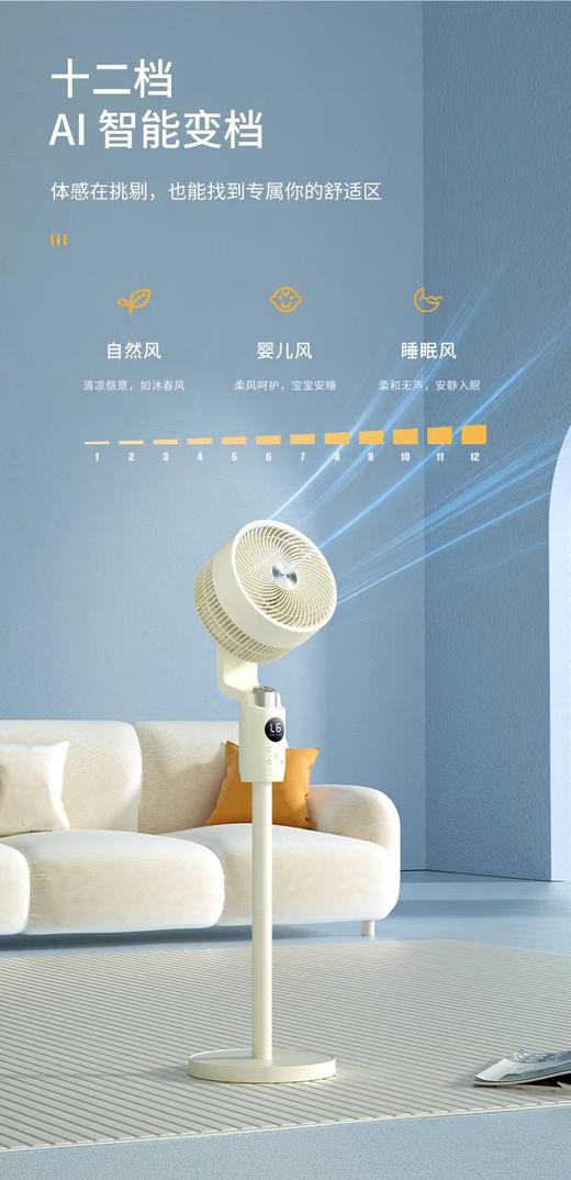 正品智能美国西屋智能空气循环系统风扇 商品图13