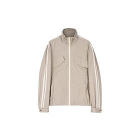 立领趴条冲锋衣