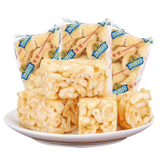 徐福记沙琪玛 整箱散装 芝麻味鸡蛋味 松软软糯 传统老式早餐糕点 食刻有花样 给孩子的解馋零食 商品图4