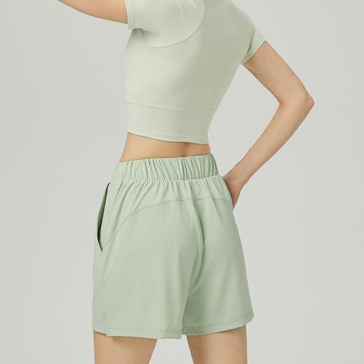 跃牌【周游世界系列】防晒外穿裸感三分裤宽松健身运动短裤 SH3193 商品图2