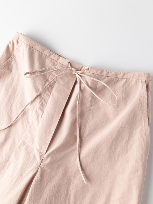 COCO ZONE 时尚宽松简约休闲裤纯色百搭阔腿裤CC2B1135 商品图4