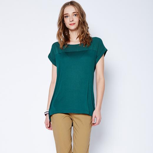 【第2件半价！尾货清仓不退换】波顿短袖圆领T恤百搭女士短袖LT227217 商品图2