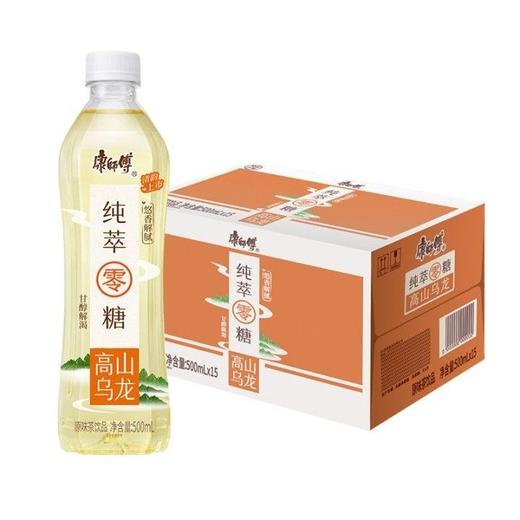康师傅纯萃零糖高山乌龙500mlx15 商品图0