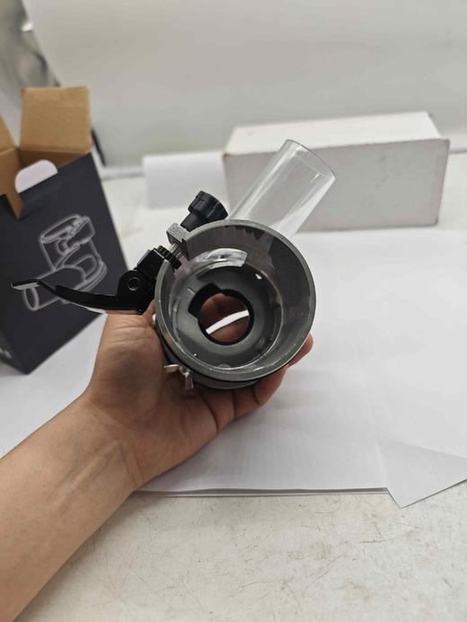 【货号04959】新款集尘透明罩3703修边机雕刻机透明保护罩电木铣罩壳 商品图9