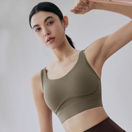 跃牌【周游世界系列】跑步健身文胸胖mm大码大胸美背瑜伽背心 BR1478 商品图1