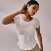 跃牌【周游世界系列】透气修身显瘦舒适外穿健身训练瑜伽服上衣 TP0739 商品缩略图3