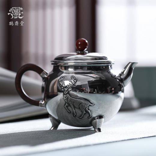 鹤鼎堂闻天系列时赉急须錾刻蕉鹿之梦（缺货）/ 青铜牛（缺货） 商品图0